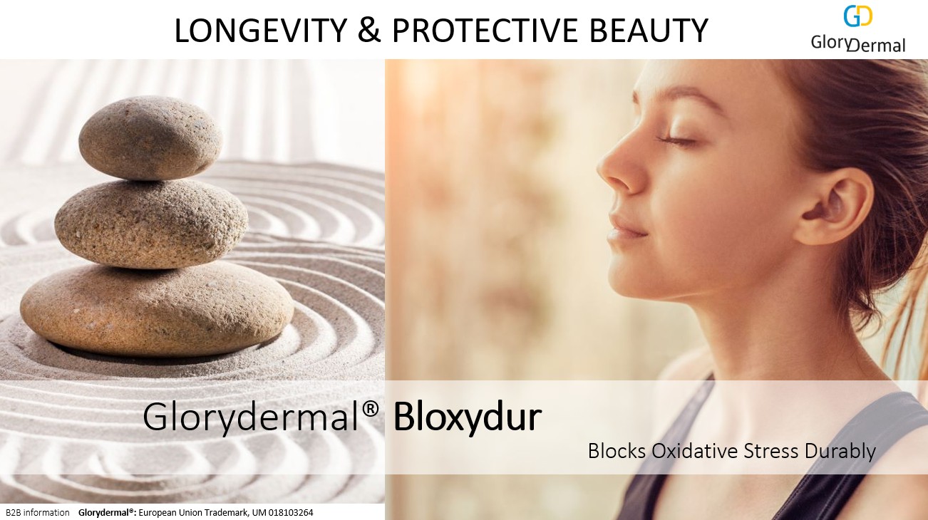 Oxidativen Stress dauerhaft blockieren mit dem Wirkstoff Glorydermal Bloxydur