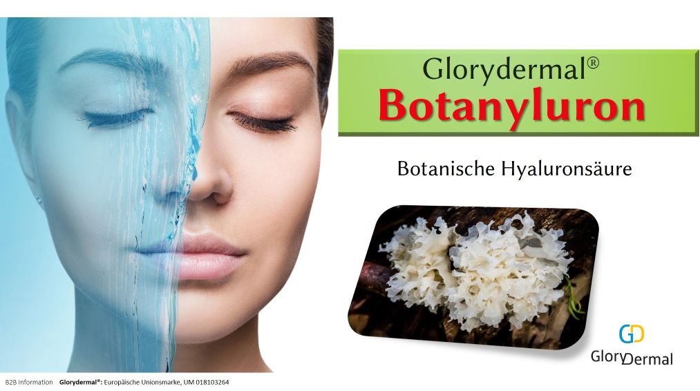 Botanische Hyaluronsäure mit dem Wirkstoff Glorydermal Botanyluron